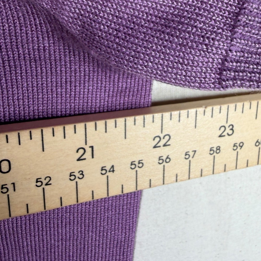 Grace Karin‎ Short Sleeve Button Cardigan size XL Purple - Picture 6 of 7